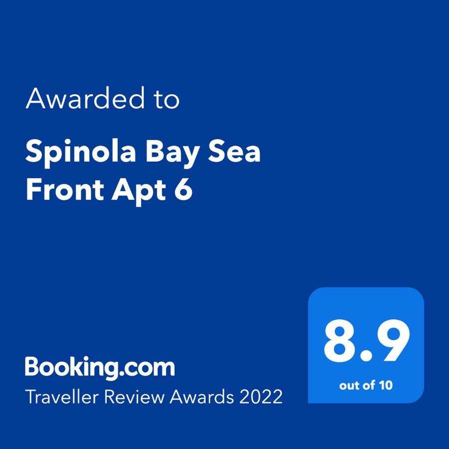Spinola Bay Sea Front Apt 6 St. Julian's Exteriör bild